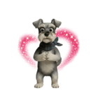 愉快なシュナウザースタンプ（個別スタンプ：10）