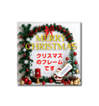 書き込める♥クリスマス♡フレーム 改（個別スタンプ：9）
