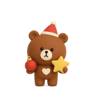 3D◎こぐまさんスタンプ #5（個別スタンプ：15）