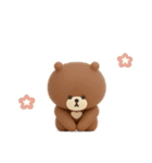 3D◎こぐまさんスタンプ #5（個別スタンプ：29）