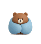 3D◎こぐまさんスタンプ #5（個別スタンプ：33）