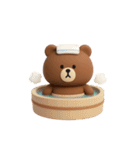 3D◎こぐまさんスタンプ #5（個別スタンプ：38）