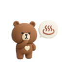 3D◎こぐまさんスタンプ #5（個別スタンプ：39）