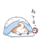のんびりきままなシバ犬（個別スタンプ：4）