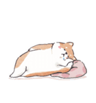 のんびりきままなシバ犬（個別スタンプ：18）