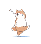 のんびりきままなシバ犬（個別スタンプ：23）