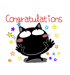 黒猫★お正月とクリスマス（再販）（個別スタンプ：13）