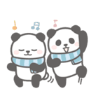 飛び出す♡ゆるかわパンダンミニ正月:再販（個別スタンプ：18）