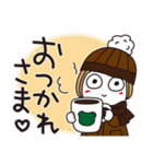 はな子✿ずっと使える冬と年末年始（個別スタンプ：5）