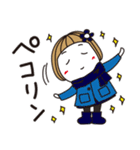 はな子✿ずっと使える冬と年末年始（個別スタンプ：11）