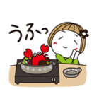 はな子✿ずっと使える冬と年末年始（個別スタンプ：13）