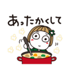 はな子✿ずっと使える冬と年末年始（個別スタンプ：19）