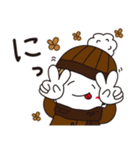 はな子✿ずっと使える冬と年末年始（個別スタンプ：25）