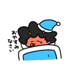 泣きむしおにちゃん冬支度（個別スタンプ：9）