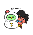 泣きむしおにちゃん冬支度（個別スタンプ：25）