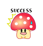 nobobi 赤いキノコっち（個別スタンプ：23）