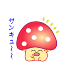 nobobi 赤いキノコっち（個別スタンプ：37）