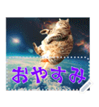 【再販】新春噴射猫メッセージ（個別スタンプ：13）