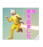 【再販】新春噴射猫メッセージ（個別スタンプ：15）