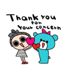 (nenerin日常スタンプ530英語気遣い)（個別スタンプ：11）