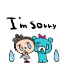 (nenerin日常スタンプ530英語気遣い)（個別スタンプ：16）