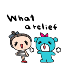 (nenerin日常スタンプ530英語気遣い)（個別スタンプ：27）