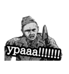 ミリタリー劇画スタンプ 突撃編2（個別スタンプ：5）