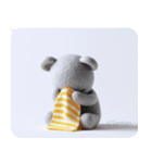 うつクマ ネガティブ感情 気力ゼロ（個別スタンプ：19）