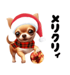 可愛いチワワの秋冬年末年始（個別スタンプ：5）