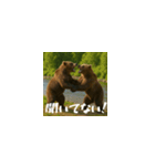 ワールドベアーズ6 受け答え編（日本語）（個別スタンプ：14）