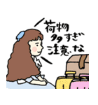 名画母の子供、家族に送る年末年始★poca（個別スタンプ：23）