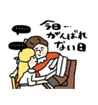 名画母の子供、家族に送る年末年始★poca（個別スタンプ：35）