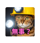 地震で心配防災メッセージ（個別スタンプ：1）