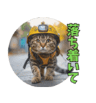 地震で心配防災メッセージ（個別スタンプ：3）