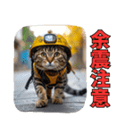 地震で心配防災メッセージ（個別スタンプ：17）