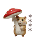 コロコロハムスターの日常カスタムスタンプ（個別スタンプ：10）