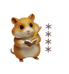 コロコロハムスターの日常カスタムスタンプ（個別スタンプ：12）
