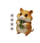 コロコロハムスターの日常カスタムスタンプ（個別スタンプ：14）