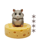 コロコロハムスターの日常カスタムスタンプ（個別スタンプ：19）
