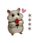コロコロハムスターの日常カスタムスタンプ（個別スタンプ：20）