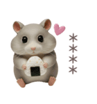 コロコロハムスターの日常カスタムスタンプ（個別スタンプ：21）