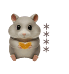 コロコロハムスターの日常カスタムスタンプ（個別スタンプ：22）