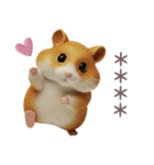 コロコロハムスターの日常カスタムスタンプ（個別スタンプ：26）