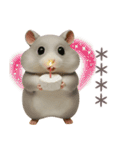 コロコロハムスターの日常カスタムスタンプ（個別スタンプ：27）