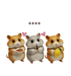 コロコロハムスターの日常カスタムスタンプ（個別スタンプ：28）