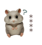 コロコロハムスターの日常カスタムスタンプ（個別スタンプ：30）