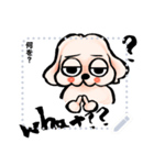 ゆるだる犬【太郎】メッセージスタンプ用2（個別スタンプ：19）