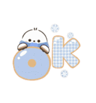 動く♡ほんわかシマエナガさん＊冬（個別スタンプ：3）