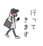 みんなの姉御！冬の日常スタイル（個別スタンプ：4）