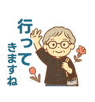 かろやかシニア関西弁✨サークル仕事連絡:女（個別スタンプ：6）